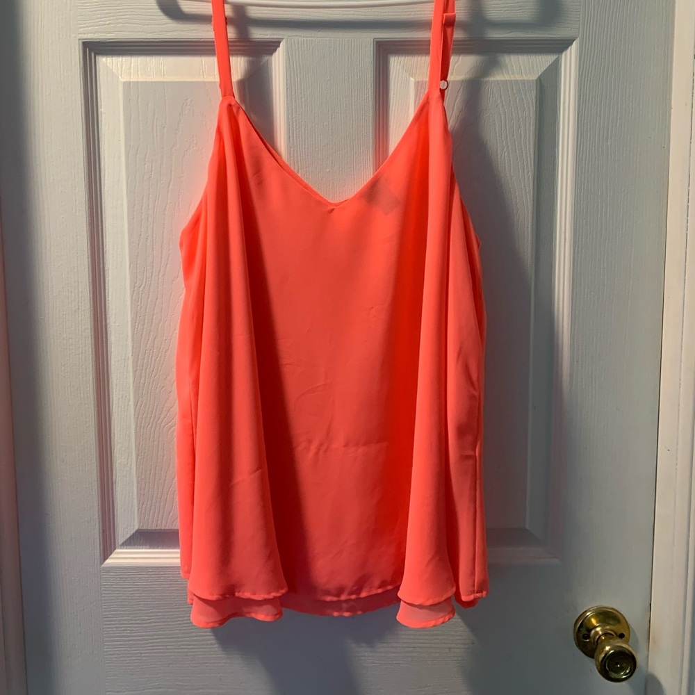 Torrid Tank Top, 1X, Coral